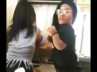 two sexy latina midgets